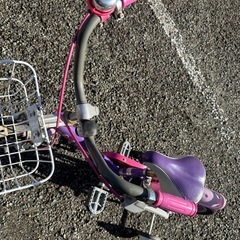 子ども用補助輪付き自転車16インチの画像