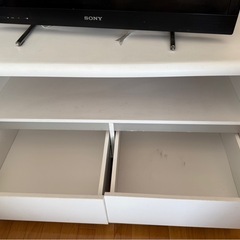 テレビ&テレビ台【差し上げます】の画像