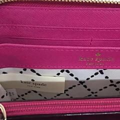 【新品/保管品】 kate spade / ケイトスペード ☆ラウンドジップ 長財布 ピンクの画像