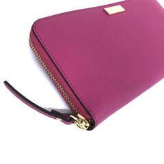 【新品/保管品】 kate spade / ケイトスペード ☆ラウンドジップ 長財布 ピンクの画像