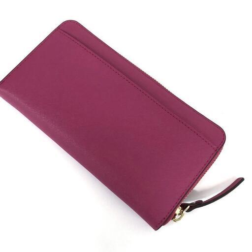 【新品/保管品】 kate spade / ケイトスペード ☆ラウンドジップ 長財布 ピンク