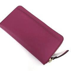 【新品/保管品】 kate spade / ケイトスペード ☆ラウンドジップ 長財布 ピンクの画像