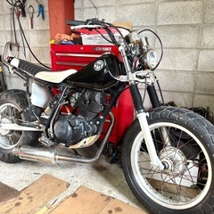 ☆記載の整備済み♪☆ヤマハ TW200 2JL☆定番のスカチューン！整備内容ご確認ください！いじいじしながら楽しめる車両！の画像