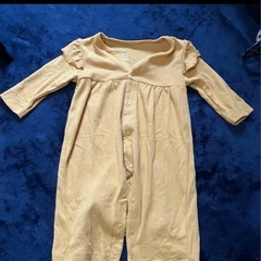 【新品未使用】 ベルメゾン　長袖ロンパース2枚の画像