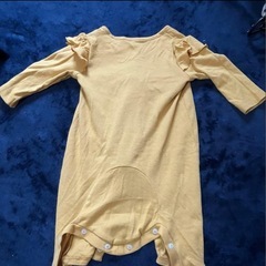 【新品未使用】 ベルメゾン　長袖ロンパース2枚の画像