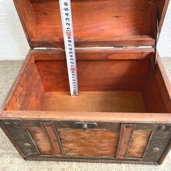 【本日引取限定】おしゃれな宝箱型小物入れの画像