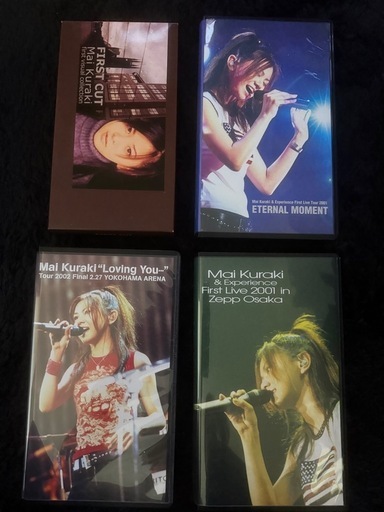 倉木麻衣 VHS 4本セット