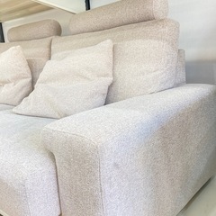 【トレファク高槻店】取りに来られる方限定！ヘッドレスト付　2人掛けソファーのご紹介です！の画像
