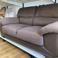 【トレファク高槻店】取りに来られる方限定！ニトリの2人掛けソファーのご紹介です！の画像