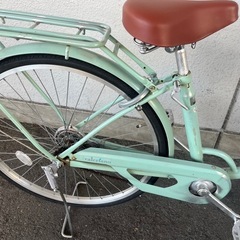 10J17 ホームサイクル２６サイズ　オートライト付　★自転車専門店の中古車です★　【消費税込み・防犯登録６００円込みの画像