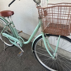 10J17 ホームサイクル２６サイズ　オートライト付　★自転車専門店の中古車です★　【消費税込み・防犯登録６００円込みの画像