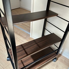 【ほぼ未使用・美品】キッチンワゴン 幅53cmの画像