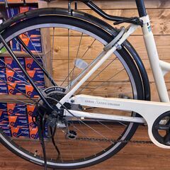 中古整備品 試乗できます 27インチオートライト 6段変速付き自転車の画像