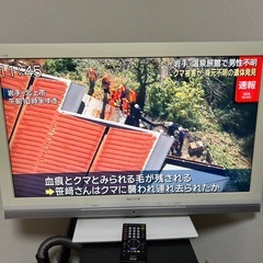 40型　
テレビの画像
