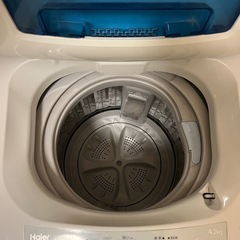 25日引き渡し【一人暮らし用】洗濯機※お値下げ可能の画像