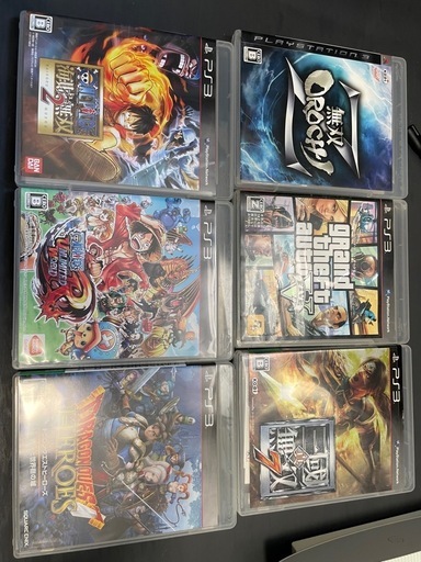 PS3  CECH-4200B ソフト6本セット