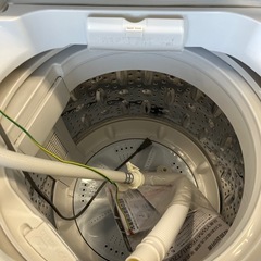 【美品　23年製】ヤマダセレクト全自動電気洗濯機「YWM-T60H1」の画像