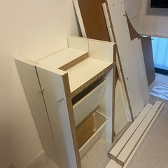 IKEA MICKE ミッケ コーナーワークステーション, ホワイト, 100x142 cmの画像