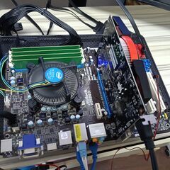 ASROCK H55DE3 CPU&クーラー付きの画像