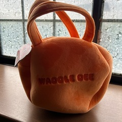 星のカービィ　ワドルディぬいぐるみバッグの画像
