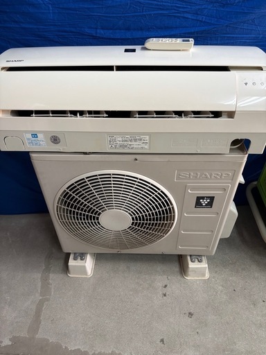 ?即日取付?取付込み❄️分解洗浄クリーニング済✨️中古 SHARP AY-F22S-W 2016年式 100V プラズマクラスター  