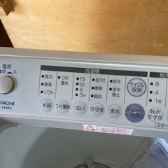 日立　二槽式洗濯機　PA-T45K5  2021年式　の画像
