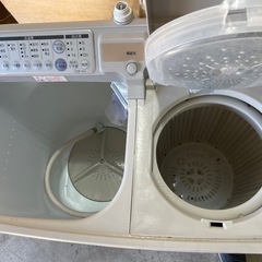 日立　二槽式洗濯機　PA-T45K5  2021年式　の画像