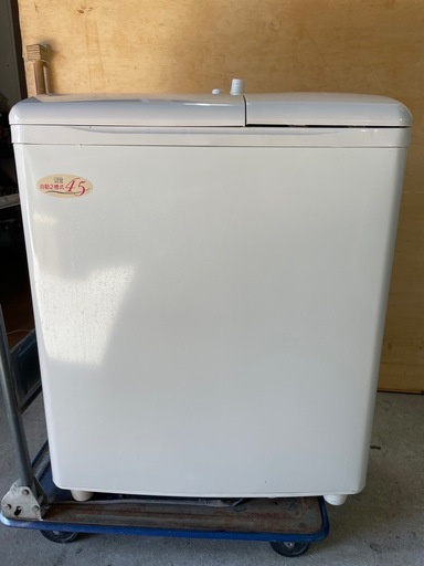 日立　二槽式洗濯機　PA-T45K5  2021年式