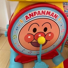 【美品訳あり】アンパンマン　ノリノリライブ　BIG電子ドラム&キーボードの画像