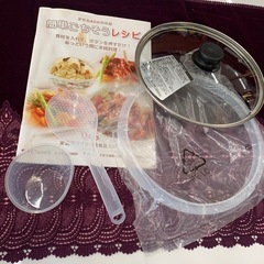 美原店 D &S 家庭用 マイコン電気圧力鍋 STL-EC50 ホワイト 4L 2019年製 付属品付き　タイマー機能の画像
