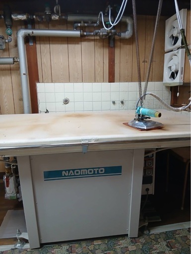 必見！
繊維系のプレス機とボイラー