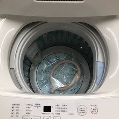 【ジャングルジャングル石津店】無印 ﾑｼﾞﾙｼ MJ-W50A 2021年製 コンパクト シンプル 洗濯容量；5kg新生活 堺市 堺区 西区 石津の画像