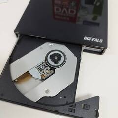 BUFFALO DVSM-PN58U2V-BK ポータブルDVDドライブの画像