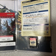 【引取り限定】モンスターハンターライズの画像