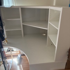 【無料】IKEA ミッケ コーナーワークステーション（ホワイト）／パーツ取り・修理用 ※
10/19までの画像