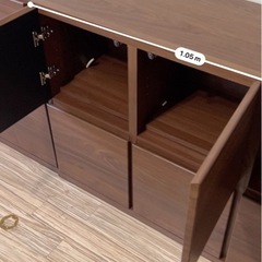 大川家具　木製たな棚　の画像