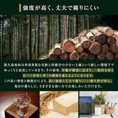 ￥5,990 税込　分かる人の　未使用　あの屋久島地杉の一合枡 希少木材  職人加工の画像