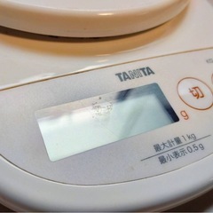 TANITA  クッキングスケールの画像