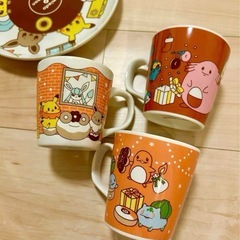 ポケモン　ミスドコラボ食器セット　　の画像