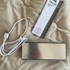 （新品）BRUNOミラークロックの画像