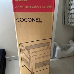新品ベビーベッドの画像