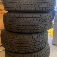 & タイヤホイール 4本セット スタッドレス　265/70R16 16インチ　 6穴　2019年製  の画像