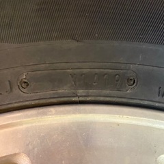 & タイヤホイール 4本セット スタッドレス　265/70R16 16インチ　 6穴　2019年製  の画像