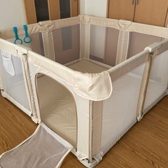 (決まりました)ベビーサークル｟ソフトマット付｠の画像