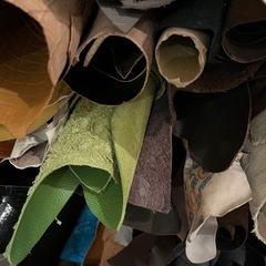 業者歓迎　レザークラフト用牛革の画像