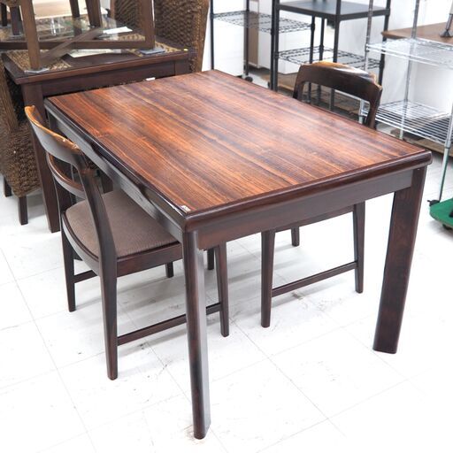 ダイニング3点セット　カリモク　リユース品　価格　19,250円　値下げしました！