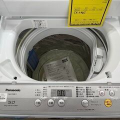 J3093　【リユースのサカイ柏店】　Panasonic パナソニック　5.0kg洗濯機　　NA-F50B11　2018年製 動作確認　クリーニング済み　　参考価格49,280円の画像