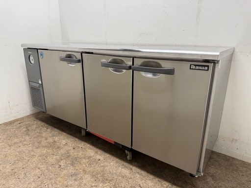 大和冷機　ダイワ　業務用　台下冷蔵庫　コールドテーブル　厨房　飲食店　６２６１CD-NP-EC