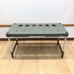 stp-3458　伸縮押し入れラック　2個セット　布団収納ラック　クローゼット　フリーラック　押入　収納棚　スライド伸縮の画像