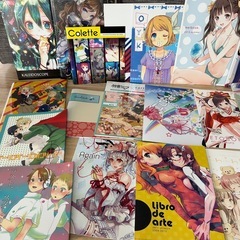 【まとめ売り】イラスト集、画集、同人コミックの画像